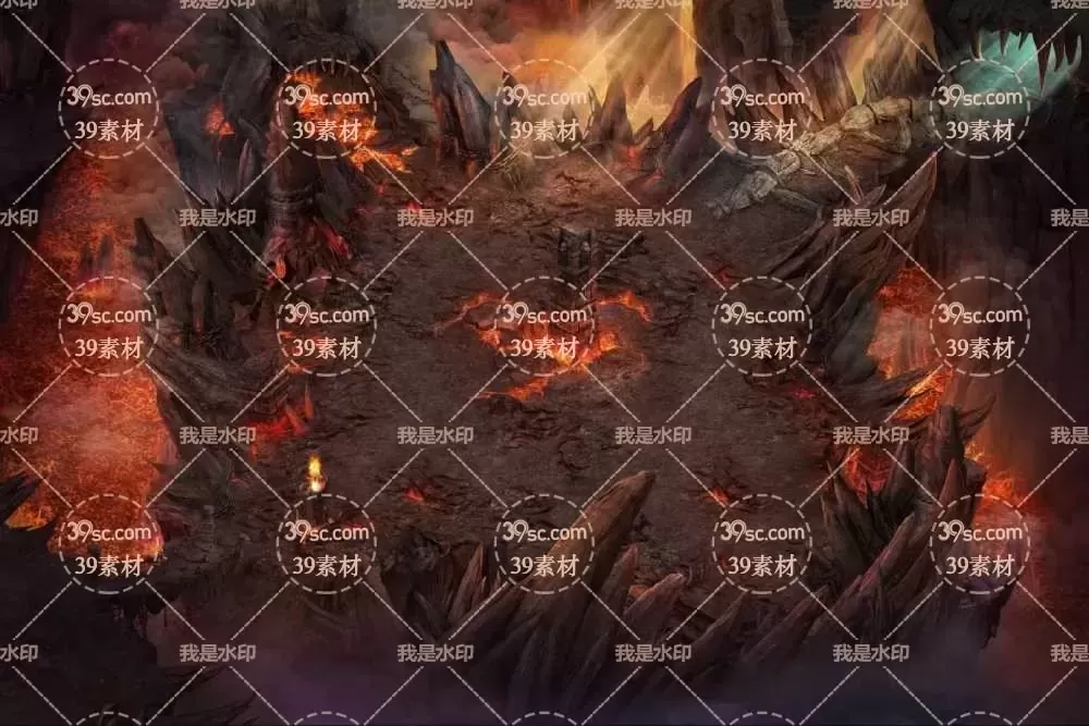 免费素材炼狱通道Y001-N25Y4R8-011