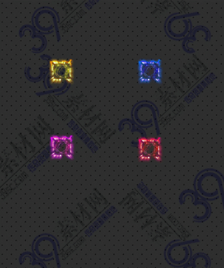 传奇特效框素材Y001-N25Y5R5-021