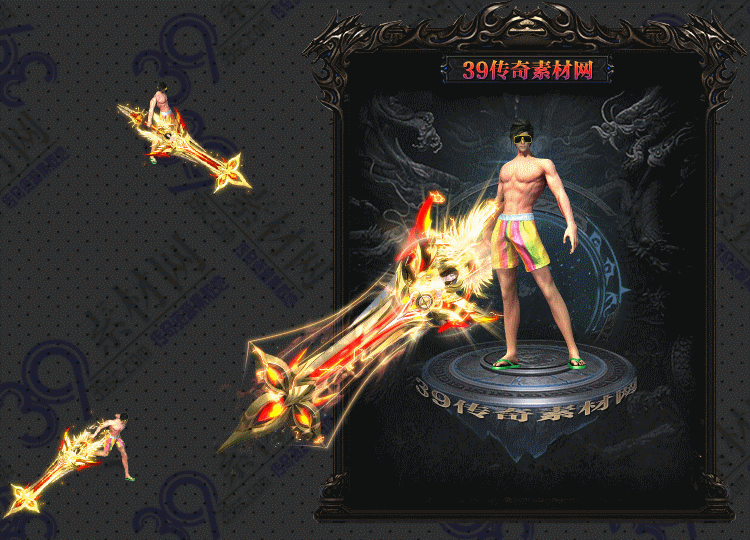 传奇连体时装泳衣战士Y002-N25Y5R15--LTSZ--023