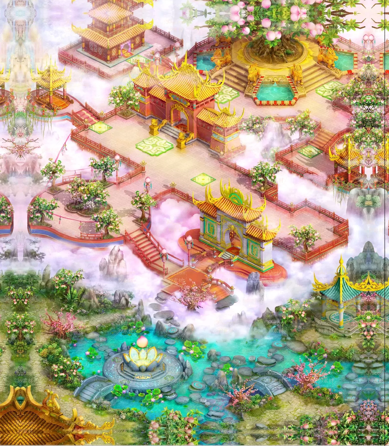 传奇蟠桃园地图Y001-N25R6Y12-003