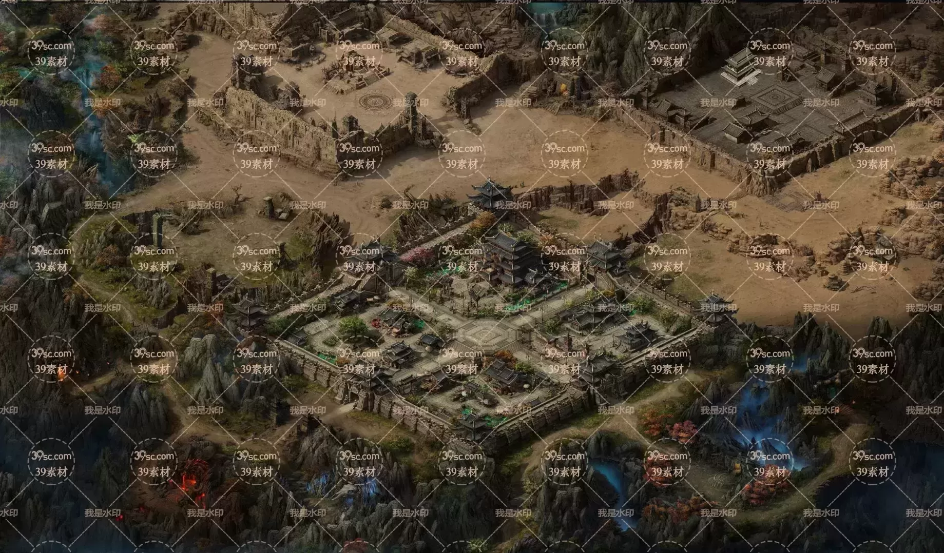 传奇新土城地图Y001-N25R6Y13-005