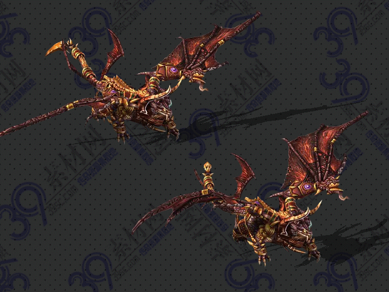 传奇风衣龙怪物素材Y002-N25Y6R3--GW-045
