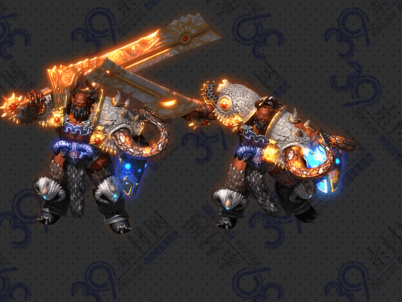 传奇金刀武士怪物素材Y002-N25Y6R3--GW-116
