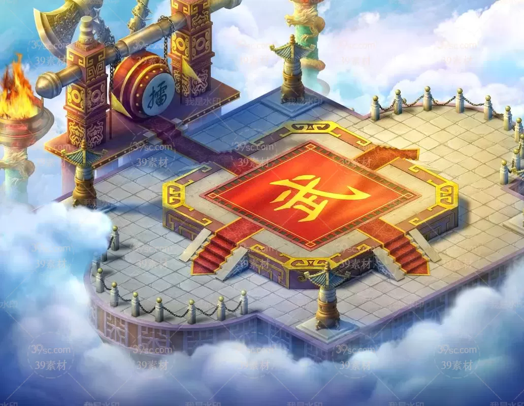 传奇云间比武地图Y001-N25Y6R16-008