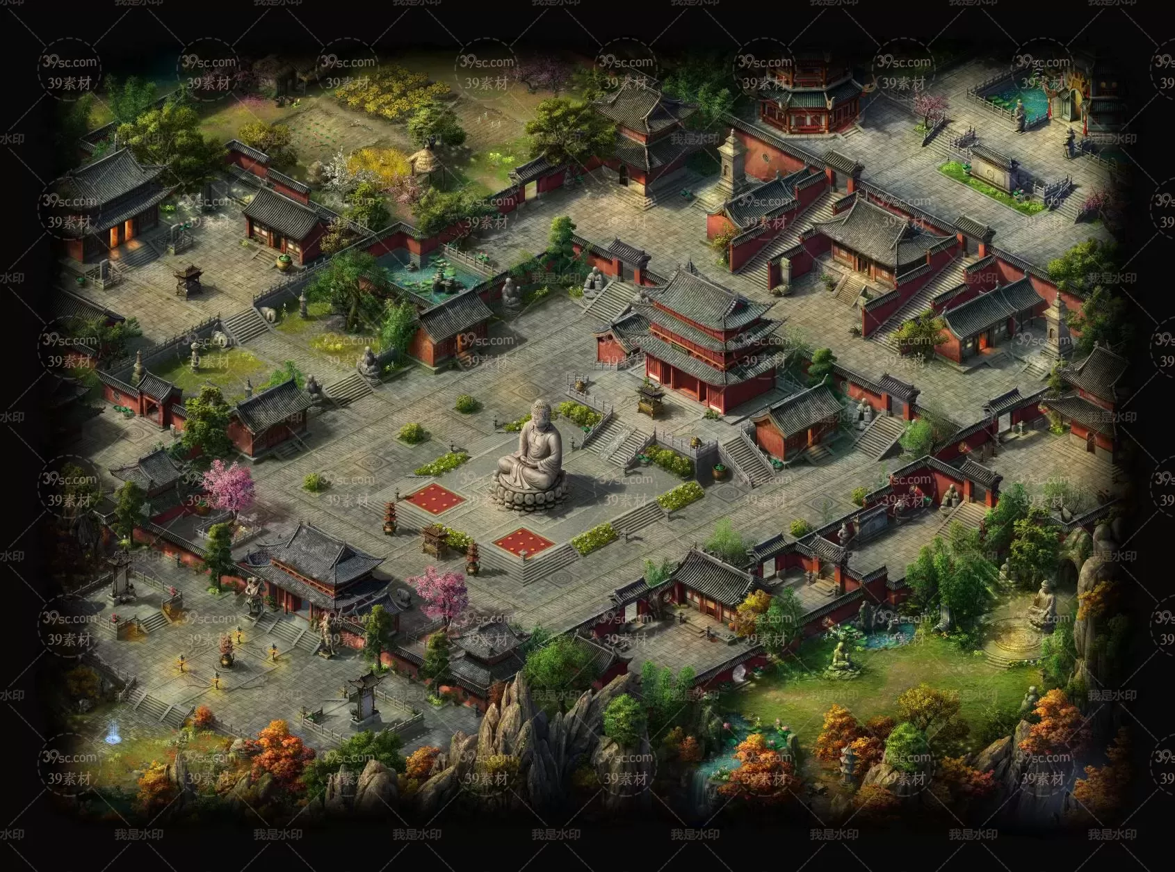 传奇大佛寺地图Y001-N25Y6R19-030