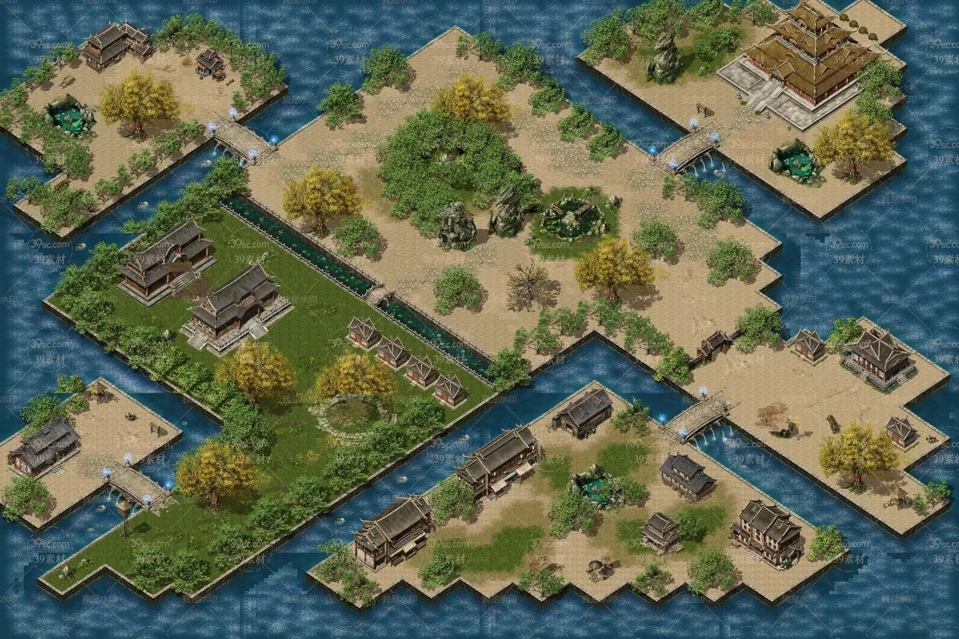 传奇动态水城地图Y001-N25Y6R20-005