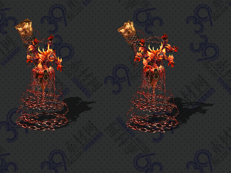 传奇血炼魔头怪物素材Y002-N25Y6R3--GW-067