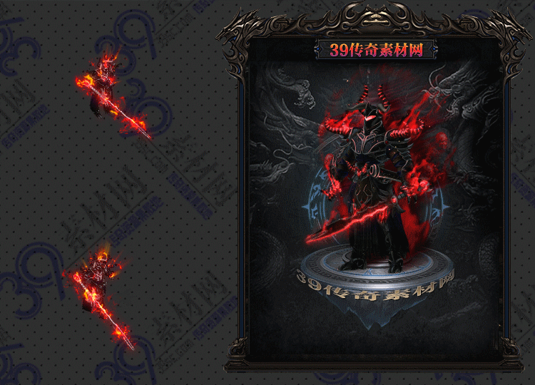 传奇连体时装黑甲武士Y002-N25Y5R15--LTSZ--006
