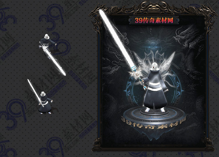 传奇白面剑甲Y001-N25Y7R18-001