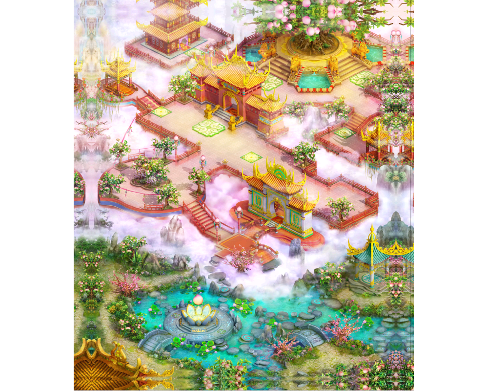 传奇蟠桃园地图Y001-N25R6Y12-003