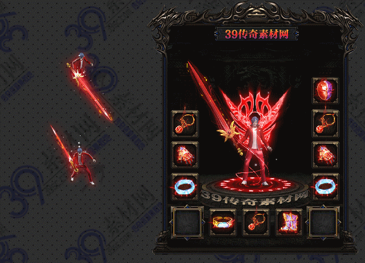 传奇鬼面套装Y001-N25Y7R8-006