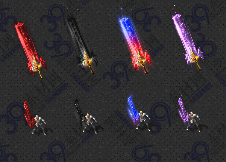 传奇武器4色开天Y002-N25Y5R18--WQ--001